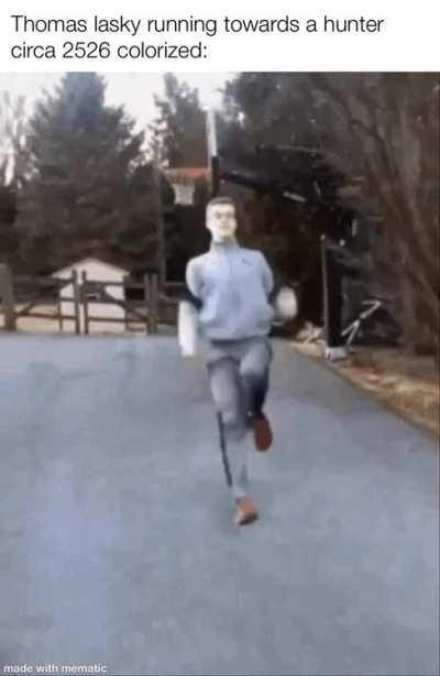 Lasky being a chad as always