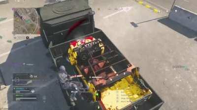 Got downed while car was stuck, could drive off with me not in it