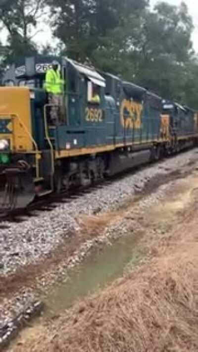 A friend's son with Downs Syndrome. He LOVES trains. More info below.