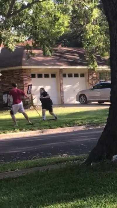 To Express her opinion.