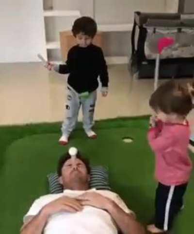 Teaching your kids what to do... And what you get back...