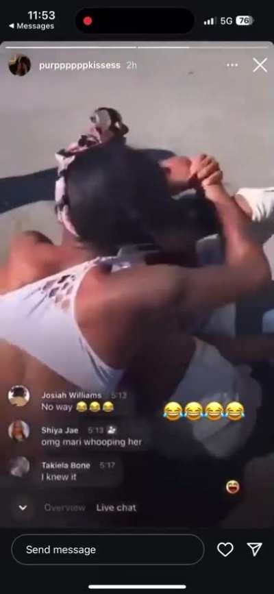 Got Her Ass Beat on Live 👊🏿