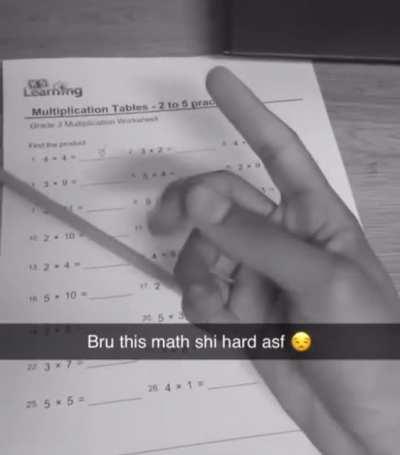 Math very hard