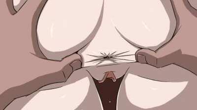 Spreading those cheeks