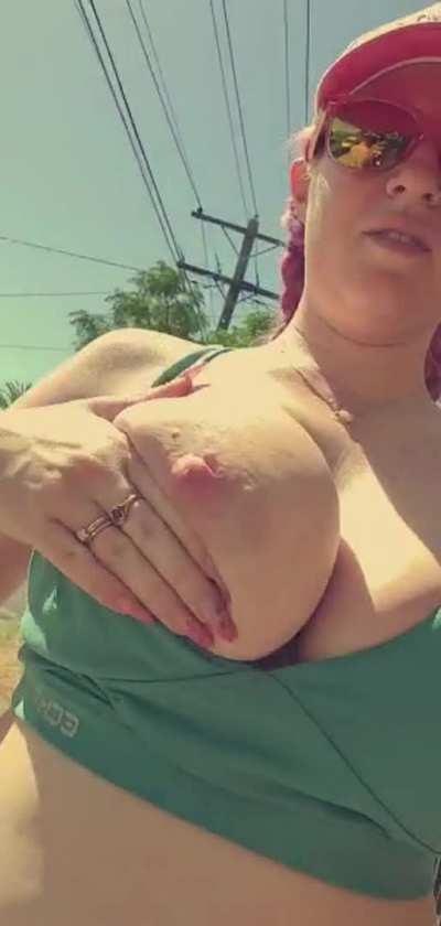 Daily boob walks are back