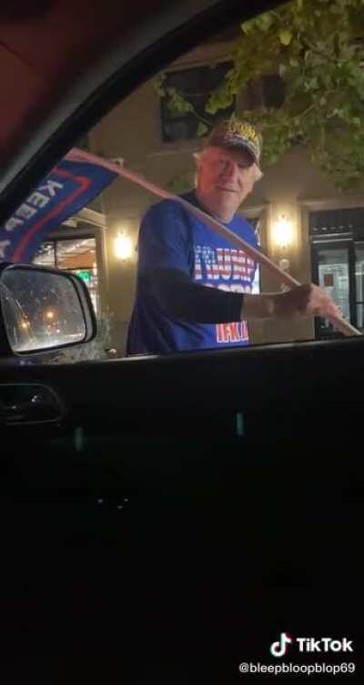 interesting conversation with Trump supporter