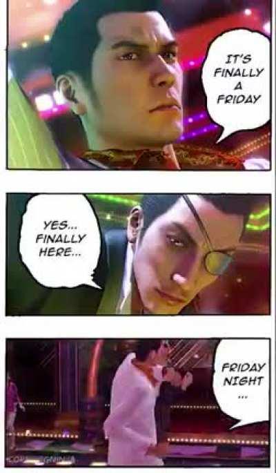 It's finally a Friday