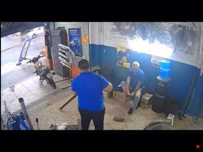 WCGW Waiting for new tires