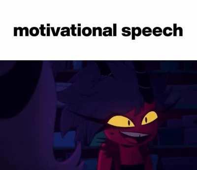 the speech has restored my strength