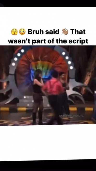 Chaos Ensues After Man Slaps Woman Back