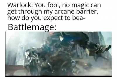 Always remember that it doesn't cost magica to throw hands