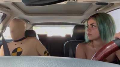 Dad Pranks Daughter During First Driving Lesson