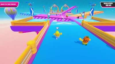 I tried starting See Saw after 10 players had qualified