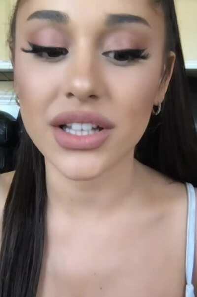 Ariana's face is made for cumshots