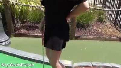 Just trying to golf and my goodies keep spilling out ¯\_(ツ)_/¯