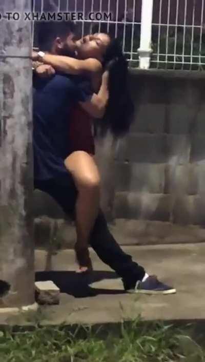 after party sex in street while everyone is cheering