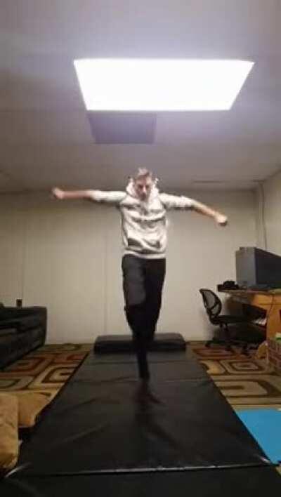 WCGW trying to do a flip with loose swords