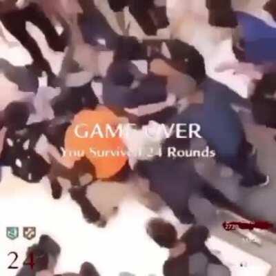 Playing China Lake be like