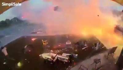 Putting the baby in the first row is rule #1 when lighting fireworks