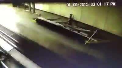 Quick car wash before parking