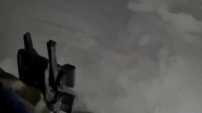 Ukrainian Special Operations Forces fighters are striking Russian positions with grenade launchers. Stepnohirsk, Zaporizhzhia region. Late 2025