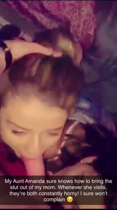 When My Slutty Aunt Comes to Visit