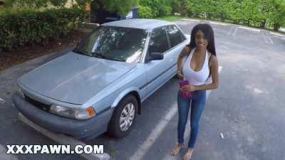 Brittney trying to pawn her car