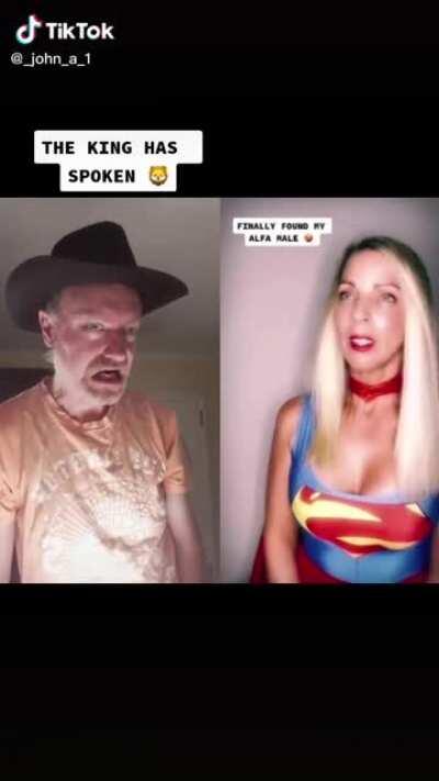 'There is one I could follow. There is one I could call King.'