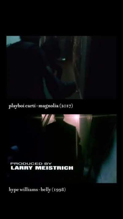 Did you know that the MV for Magnolia references Belly 1998 ?