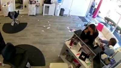 Just a regular day at the saloon .....