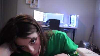 Blowjob by hannah