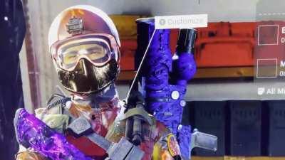 Animated Damascus glitch