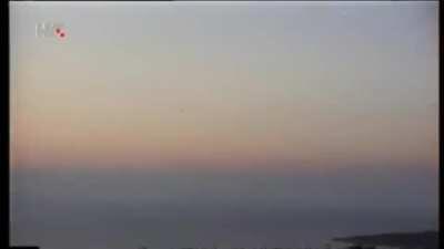 Croatian soldiers shoot down a Yugoslav J-21 Jastreb Jet during the Battle of Šibenik (September 21st, 1991)