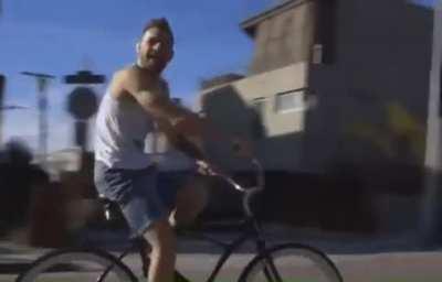 Exclusive footage of Conor getting hit by a car