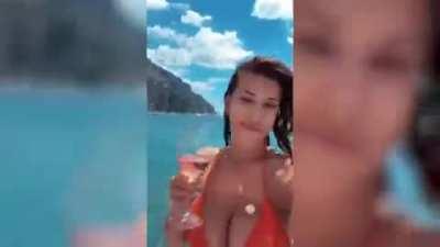 😈💦💦🍆 if only she was on bangbros 😈🍆💦💦 only real niggvz know