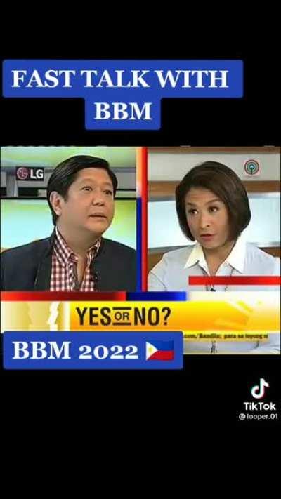 “Gusto mo bang katulad ng ama mo” BBM: yes…. Meanwhile: filipinos be like 🤮🤮🤮🤮