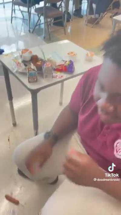 bruhh really tryna swallow a whole frank 😂😂😂😂😂😂