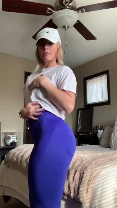 Blue Leggings