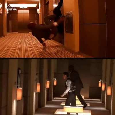 Did you know that Nolan shot this scene without CGI?