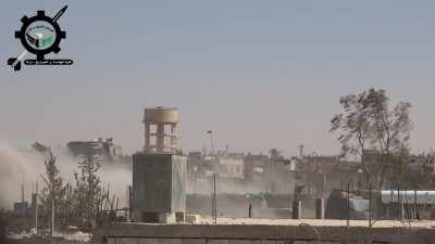 Sunni Youth Brigade engages Syrian Army forces with their own unique version of the 