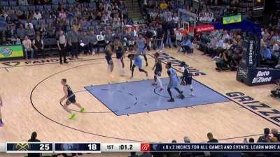 [Highlight] Peyton Watson shuts down DRose at the rim