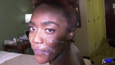Blue Magic takes a massive facial from Ltee