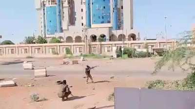 SAF attacking the RSF in Khartoum Bahri, after liberating many areas in Khartoum