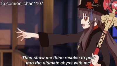 Hu Tao as Megumin / Genshin x Konosuba ~ fb.com/oniichan1107