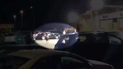 Close up footage of what happened