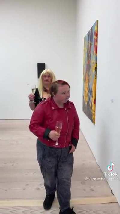 Onto the Skittles exhibit