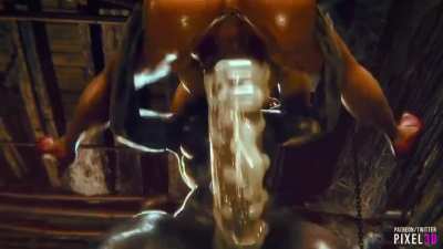 Fucked by monster (dead by daylight)