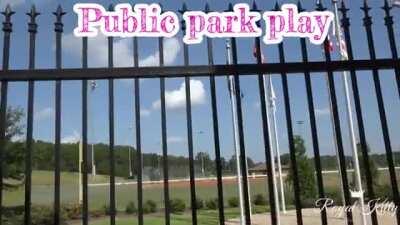 Cum watch what I do in public 😈