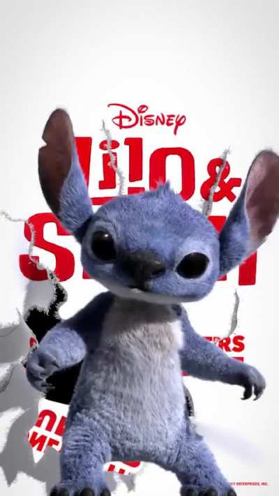 Disney liberó el primer vistazo a una versión real Stitch para el próximo live action de Lilo y Stitch en la expo D23 