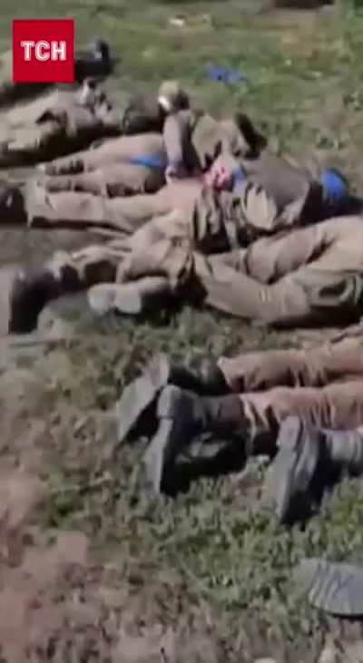 UA POV Akhmat and Russian POW’s captured from the stronghold in Kursk, recording by Ukrainian soldiers